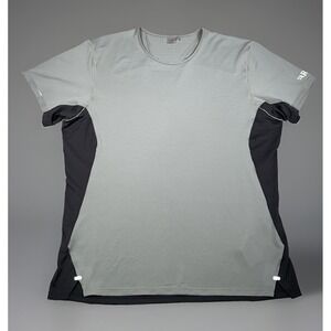 Rab Men's XL Gray Sonic Ultra Tee Performance Shirt Hiking Running Breathable